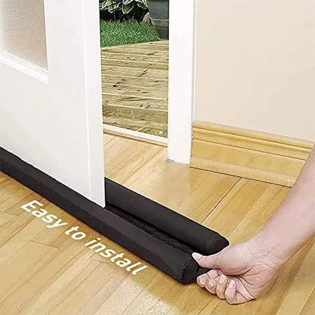 Under Door Draft Stopper – Noise & Dust Blocker | Easy to Install Weather Guard for Home & Office