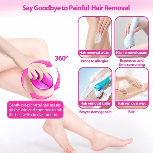 Premium Stainless Steel Hair Removal Tool – Precise Facial & Body Hair Remover (Pack of 2)