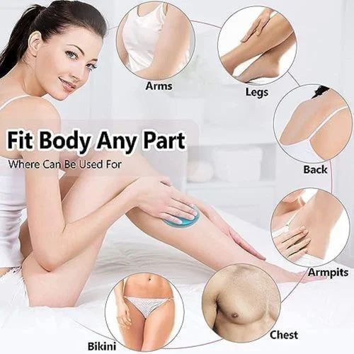 Premium Stainless Steel Hair Removal Tool – Precise Facial & Body Hair Remover (Pack of 2)