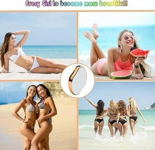 Premium Stainless Steel Hair Removal Tool – Precise Facial & Body Hair Remover (Pack of 2)